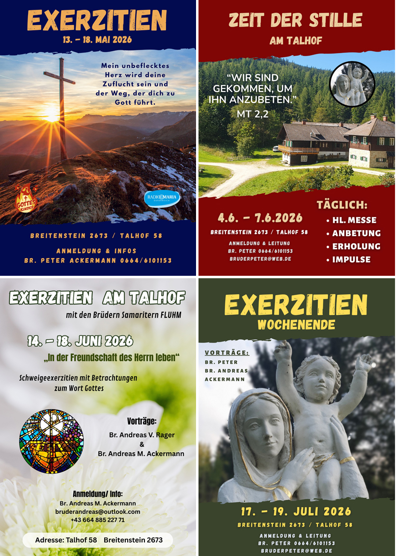 exerzitien talhof 2026